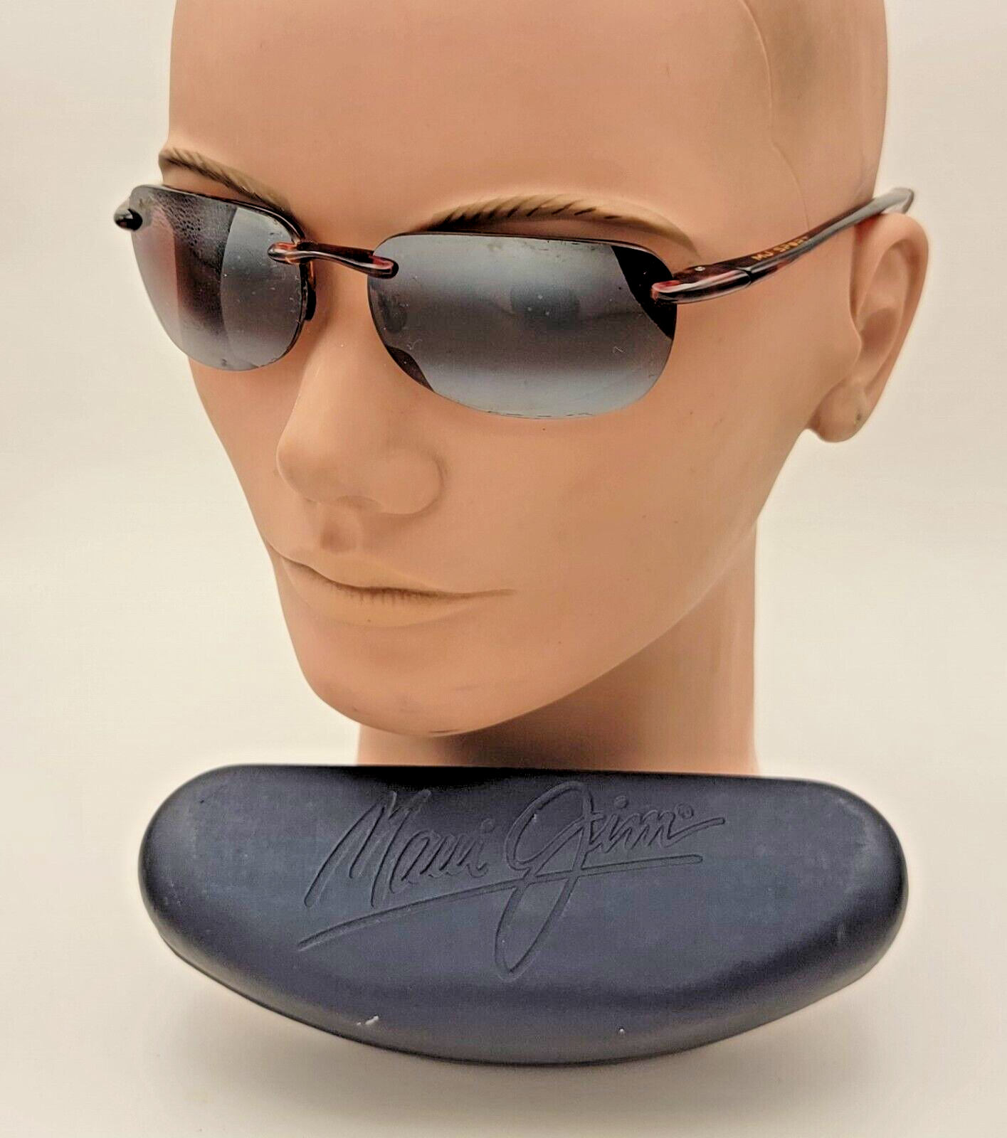 Maui Jim MJ Sport MJ-408-10 Sandy Beach rimless wrap Maui Jim MJ Sport MJ-408-10 Sandy Beach rimless wrap