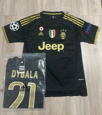 DYBALA 21 Juventus third version shirt - Champions Legue - 2015/2016 season