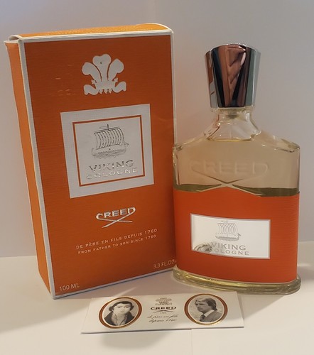 Creed Viking Cologne 3.3 oz Spray~New open slightly