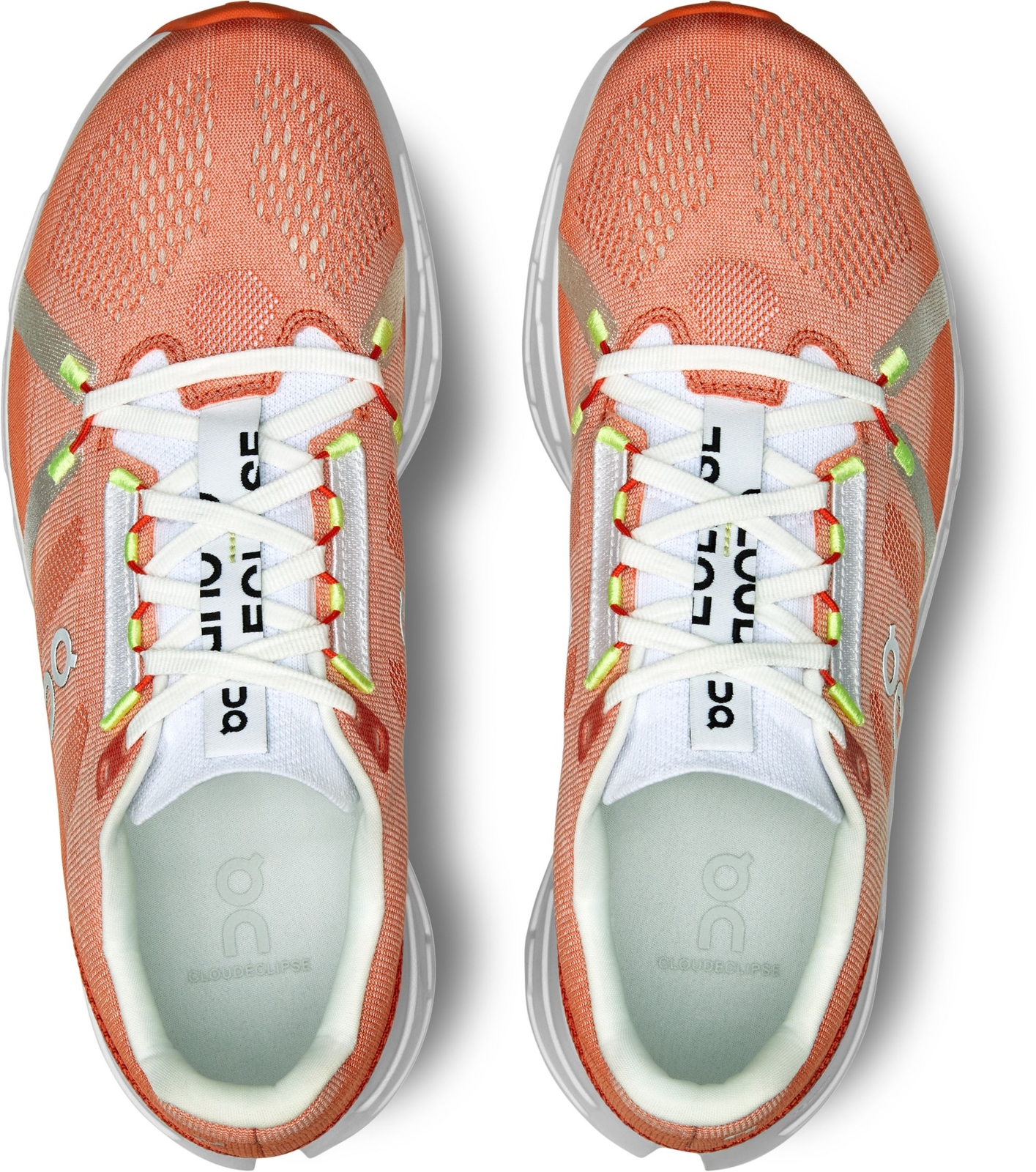 Pre-owned On Men's  Running Brand Orange/white Fade Cloud Cloudeclipse Oc 2024 Shoes