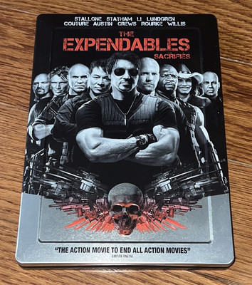 The Expendables 1 2-Discs Bluray & DVD Future Shop Steelbook Limited Edition