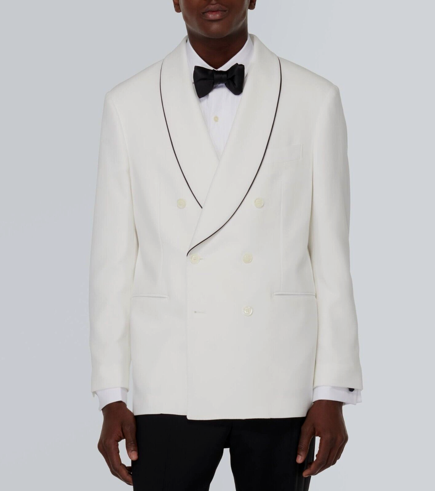 【関税＆送料込み】Brunello Cucinelli Double-Breasted Virgi NWT $5895 Brunello Cucinelli Men's Double Breasted Tuxedo