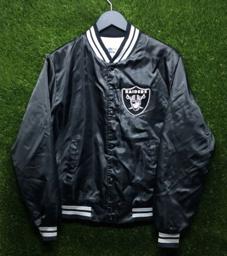 Vintage Los Angeles Raiders Chalk Line Satin Jacket Vintage Los Angeles Raiders Chalk Line Satin Jacket