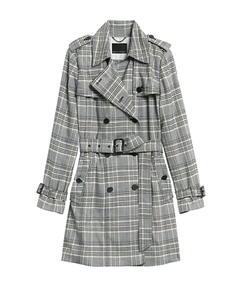 Banana republic store plaid coat