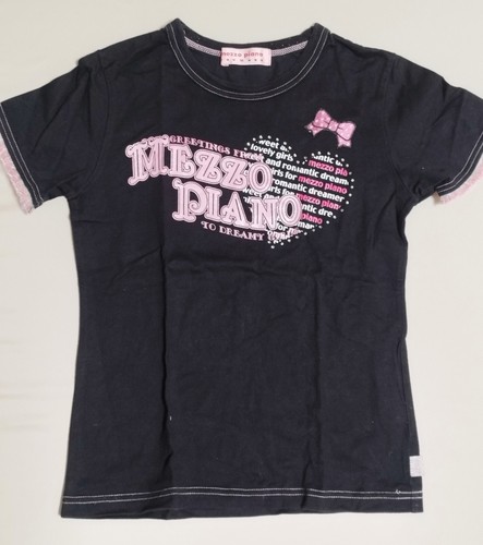 mezzo piano Tシャツ　M150 mezzo piano Tシャツ M150 Mezzo Piano Kids T-shirt 150 Ribbon