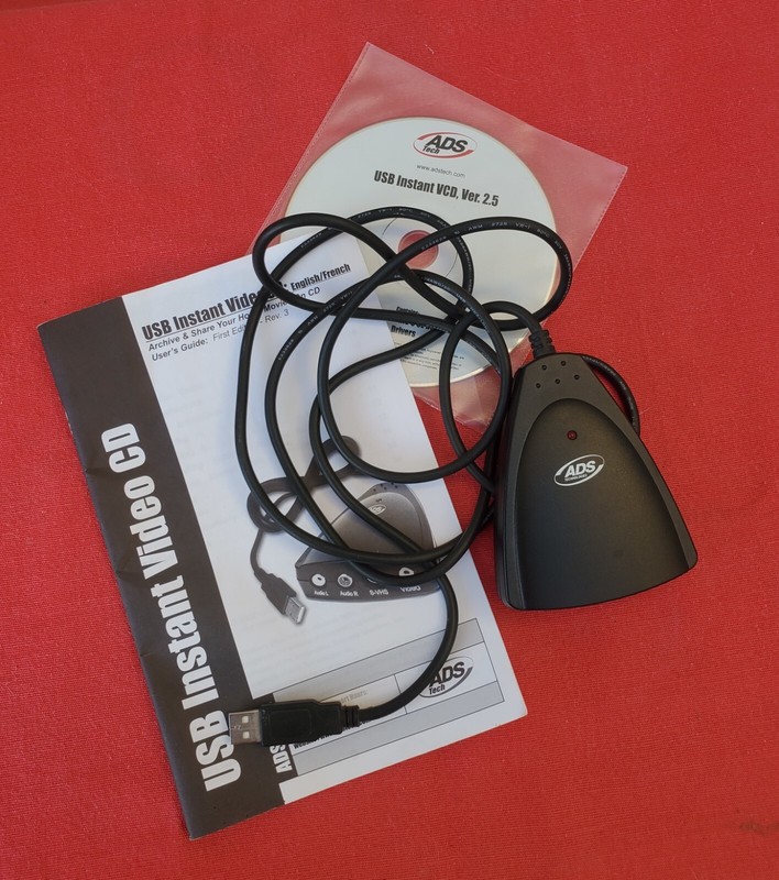 Usb Instant Video Cd - Ver. 2.5 - Ads Tech 2004 - Bon ÃTat