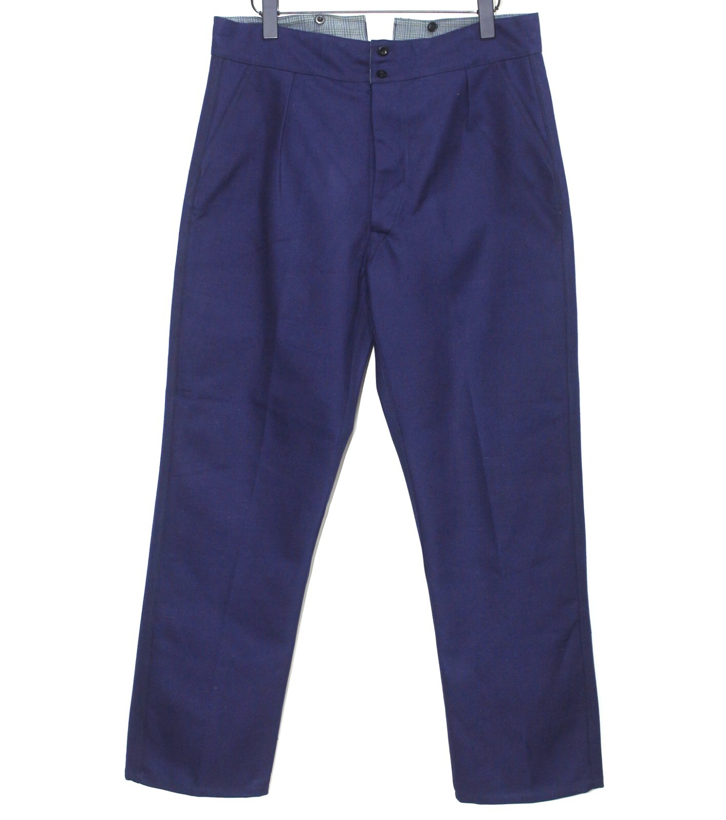 パンツ 40's French work indigo cotton twill New 1940s Indigo