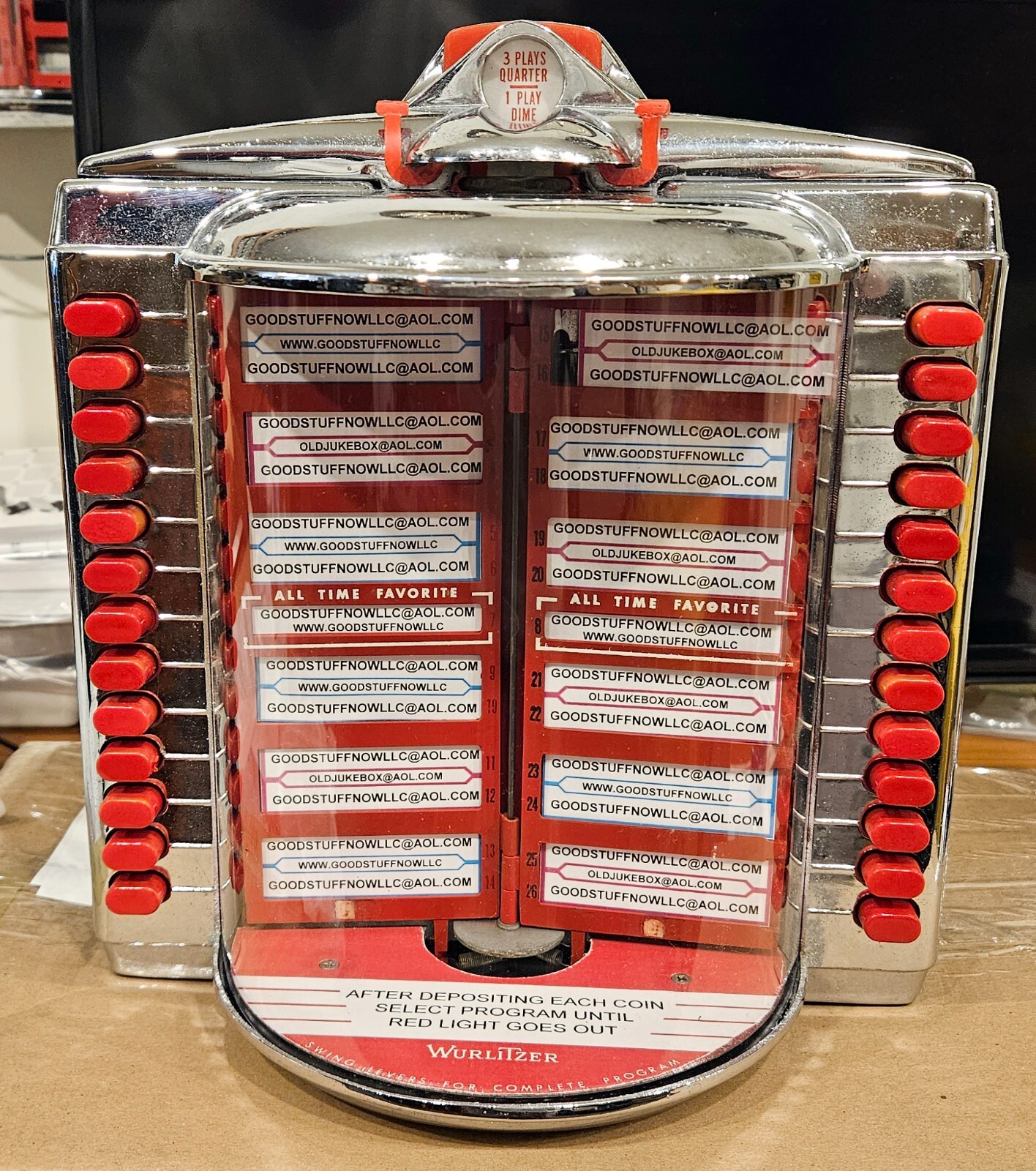 ６／１限定セール ENGLISH JUKEBOX 1〜10 Vintage Salem Freshside Collector Edition Radio, Cassette