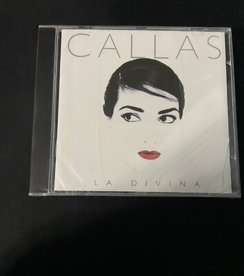 MARIA CALLAS LA DIVINA PUCCINI BIZET ROSSINI BELLINI VERDI SAINT SAENS NEW CD