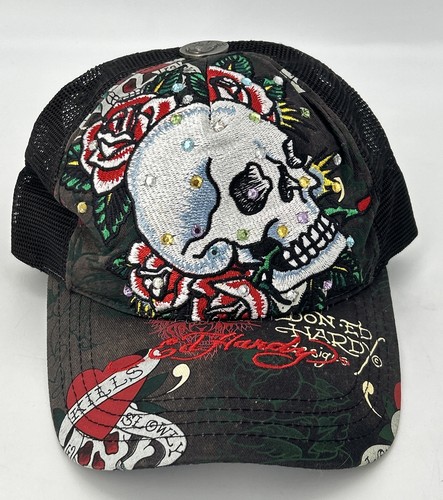 【美品】CHRISTIAN AUDIGIER 　キャップ　バラ　ロゴ　刺繍 img58832211.jpg