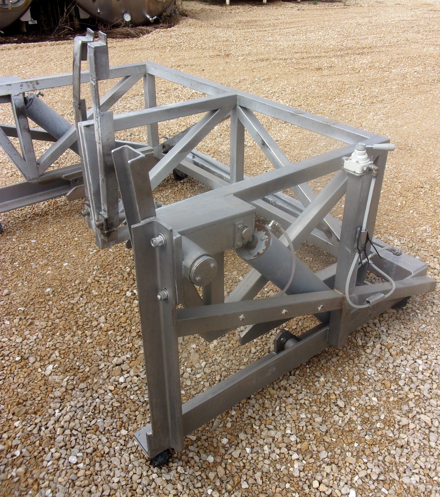 Dual Vemag Cart Dumper Stainless Steel