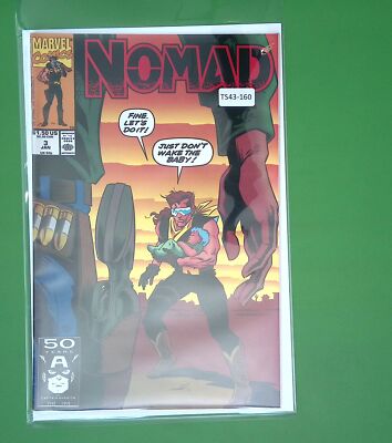 NOMAD #3 VOL. 1 HIGH GRADE 1ST APP MARVEL COMIC BOOK TS43-160