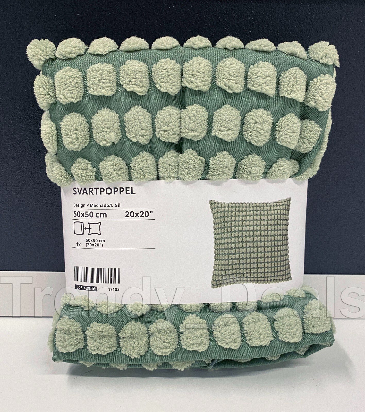 Ikea SVARTPOPPEL Pillow Cushion Cover 20