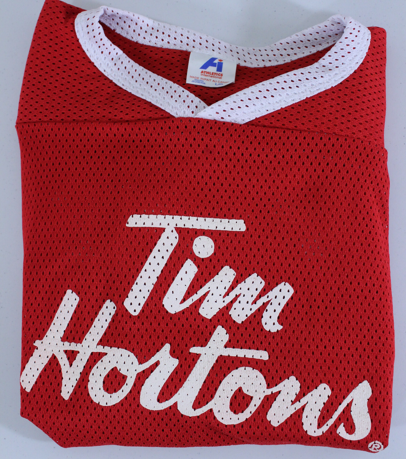 Tim Hortons Timbits Hockey Jersey ~ Youth Size Large # 7