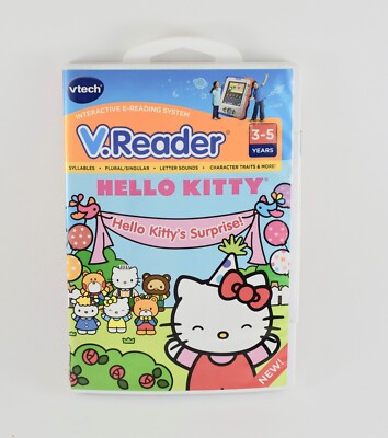 VReader Vtech Hello Kitty Game Interactive System Hello Kitty's Surprise!