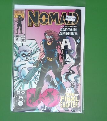 NOMAD #4 VOL. 1 HIGH GRADE MARVEL COMIC BOOK TS43-159