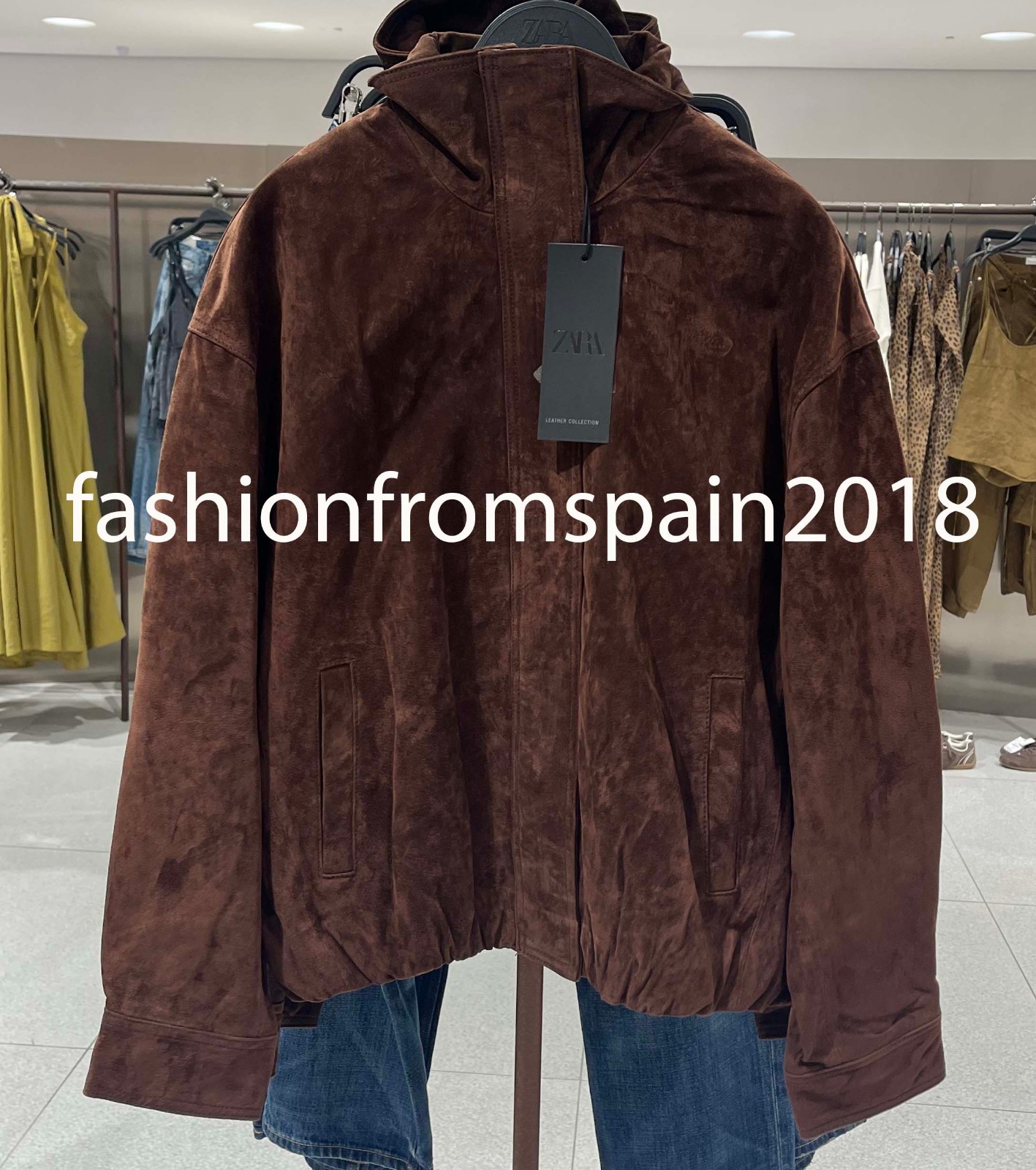 ジャケット・アウター ZARA デニム風ジャケット - インディゴブルー | ZARA Japan / 日本