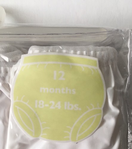 NEW 3 Pack GERBER VINYL PANTS 12M  18-24 lbs 100% Vinyl Baby Toddler