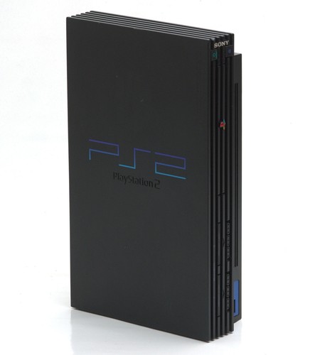 Sony PlayStation 2 Ocean Blue Console (SCPH-37000) - Japanese Region With Charger & Controller