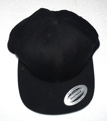 Yupoong Classic Snapback Baseball Cap Plain Blank Snapback Hat 6089 M