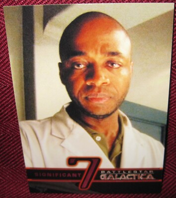 2008 BATTLESTAR GALACTICA SEASON THREE SIGNIFICANT SEVEN #SS4 SIMON