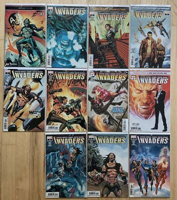 INVADERS #1-#12 Lot Of 11, No #9 Marvel Comics 2018 Chip Zdarsky New NM