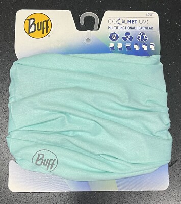 Buff CoolNet UV+ Pool Buff Teal Multifunctional Headwear Bandana NWT
