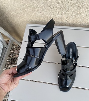 Via spiga block heel sandal clearance