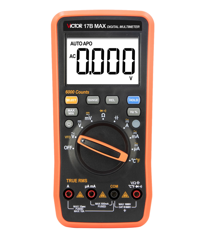 17B MAX HIGH-PRECISION MULTIMETER 6000 Word Display Large Screen High-definition