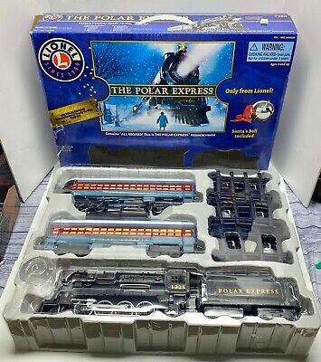 New Lionel Polar Express Battery Powered Train Set 7-11824 W/32 Track Pieces