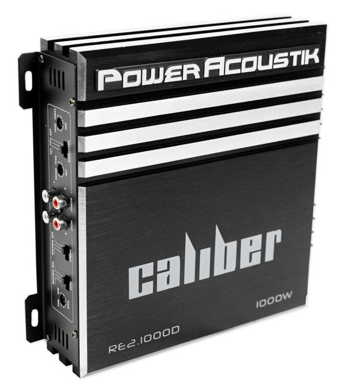 Power Acoustik Re2-1000d 1000 Watt 2-channel Car Audio Amplifier Amp