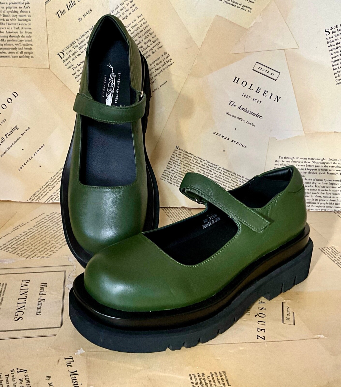 

Free People Jeffrey Campbell Piper Подошва с выступами на платформе Mary Jane Olive 8,5 НОВИНКА, mary jane