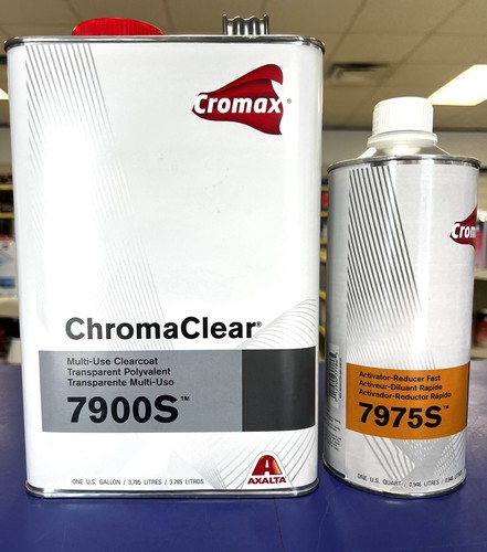 CROMAX 7900S Axalta Multi Use Clear Coat And Activator-Reducer Med 7975s