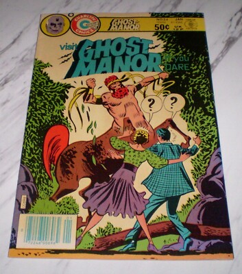 Ghost Manor #54 NM- 9.2 OW/W pgs 1981 Charlton Horror Steve Ditko art Newsstand