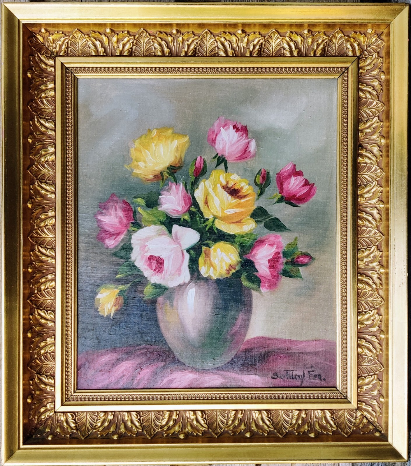 絵画 yellow roses by del gish Yellow Rose by Daniel F. Gerhartz - Art Renewal Center