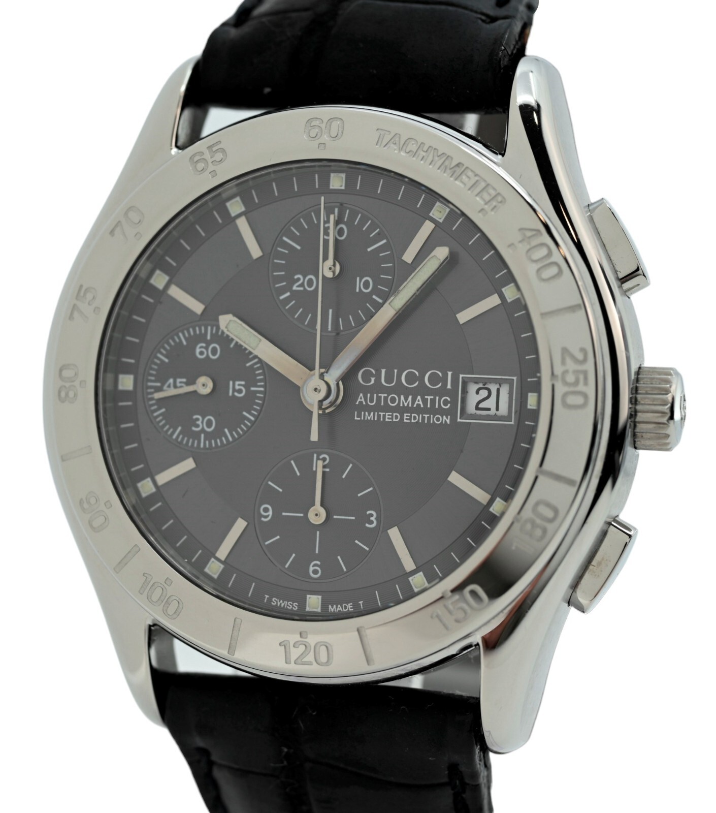 Gucci 40mm Men's Limited Edition 7750 Automatic Chronograph