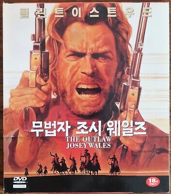 The Outlaw Josey Wales (1976) Korean VCD Video CD Korea Clint Eastwood