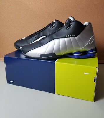 nike shox bb4 metallic silver