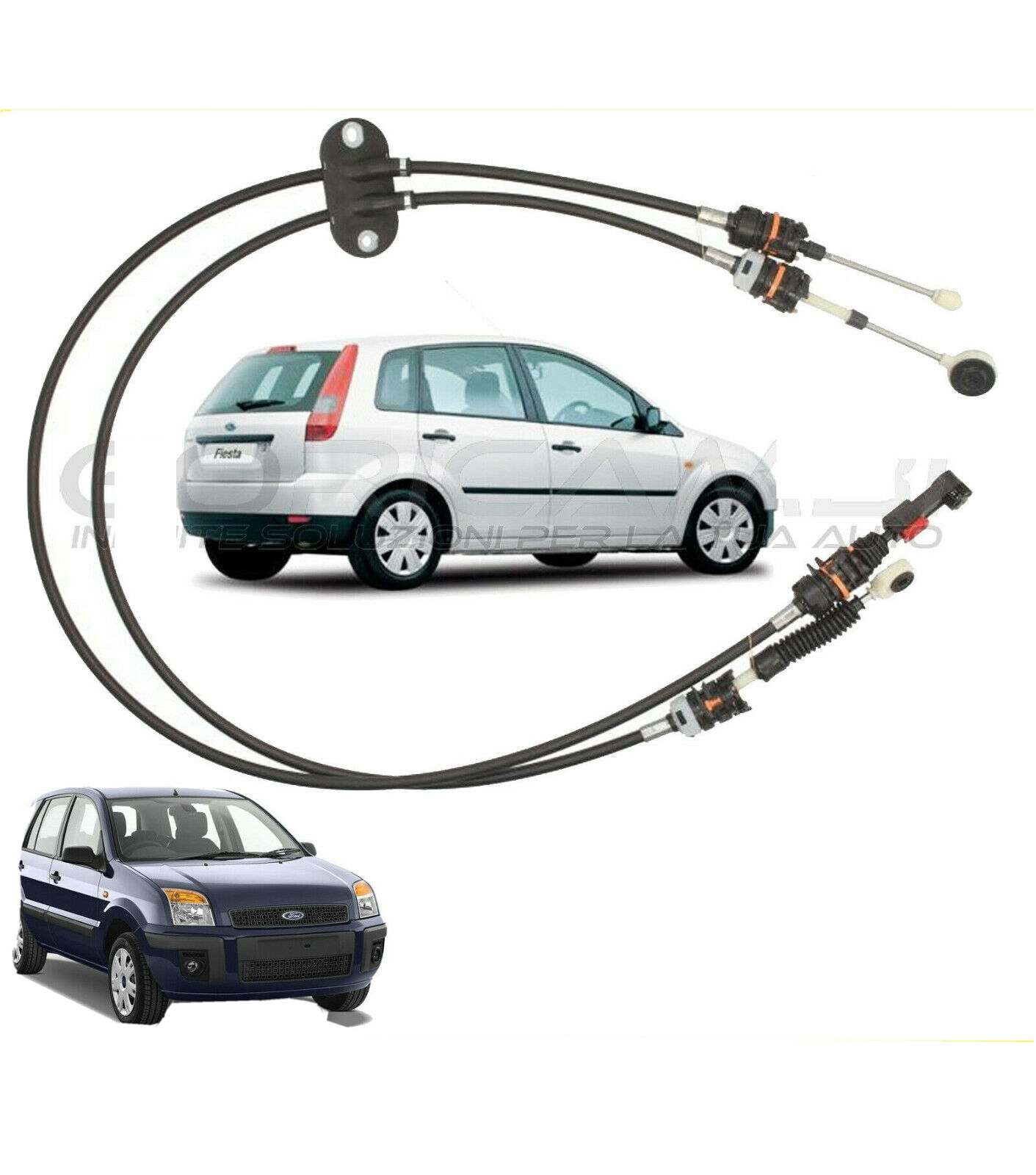 FILO CAVO COMANDO CAMBIO MARCE FORD FIESTA V 5 - FUSION DAL 2002 AL 2008