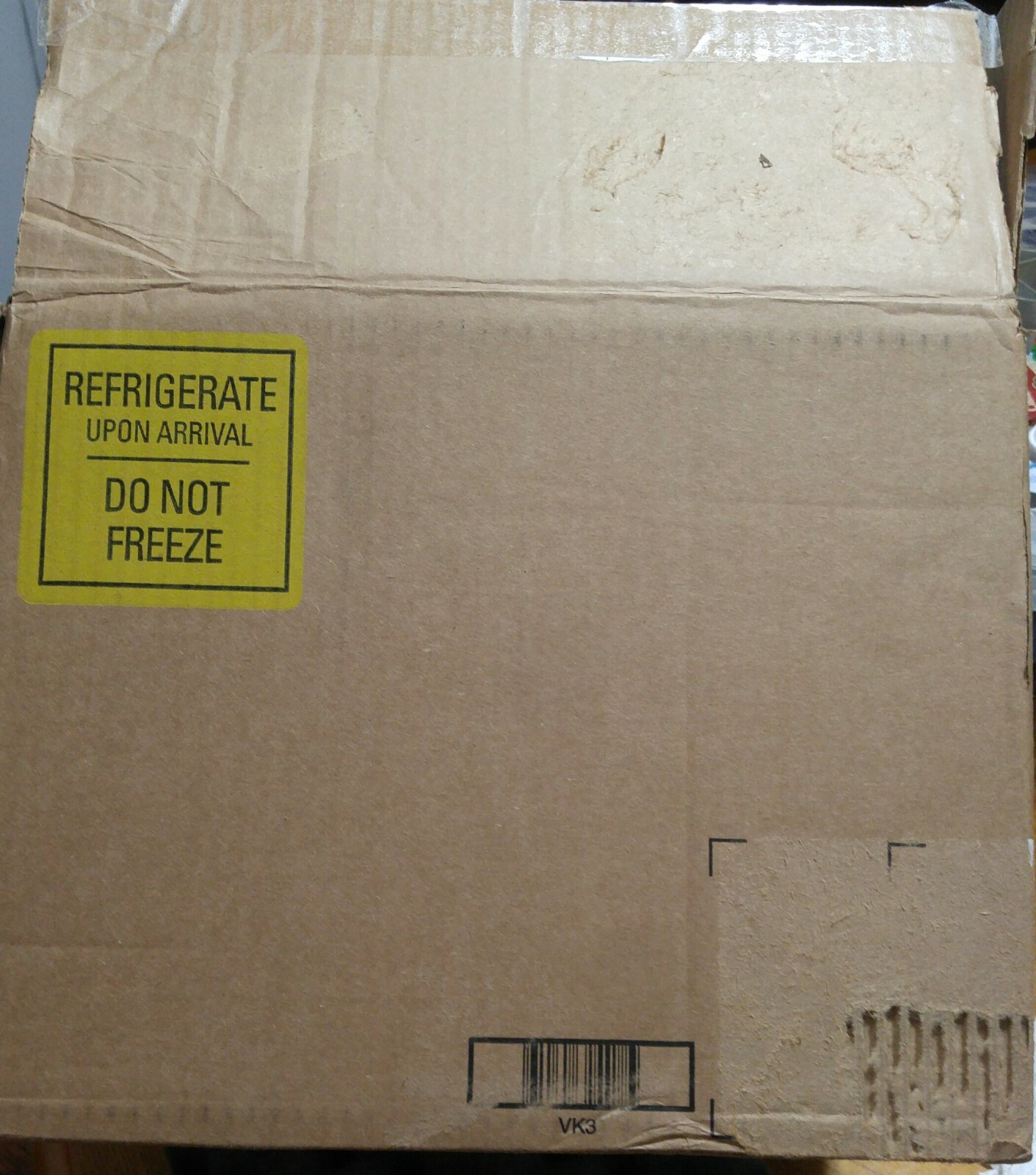 Styrofoam Insulated Shipping Cooler Box 14.5
