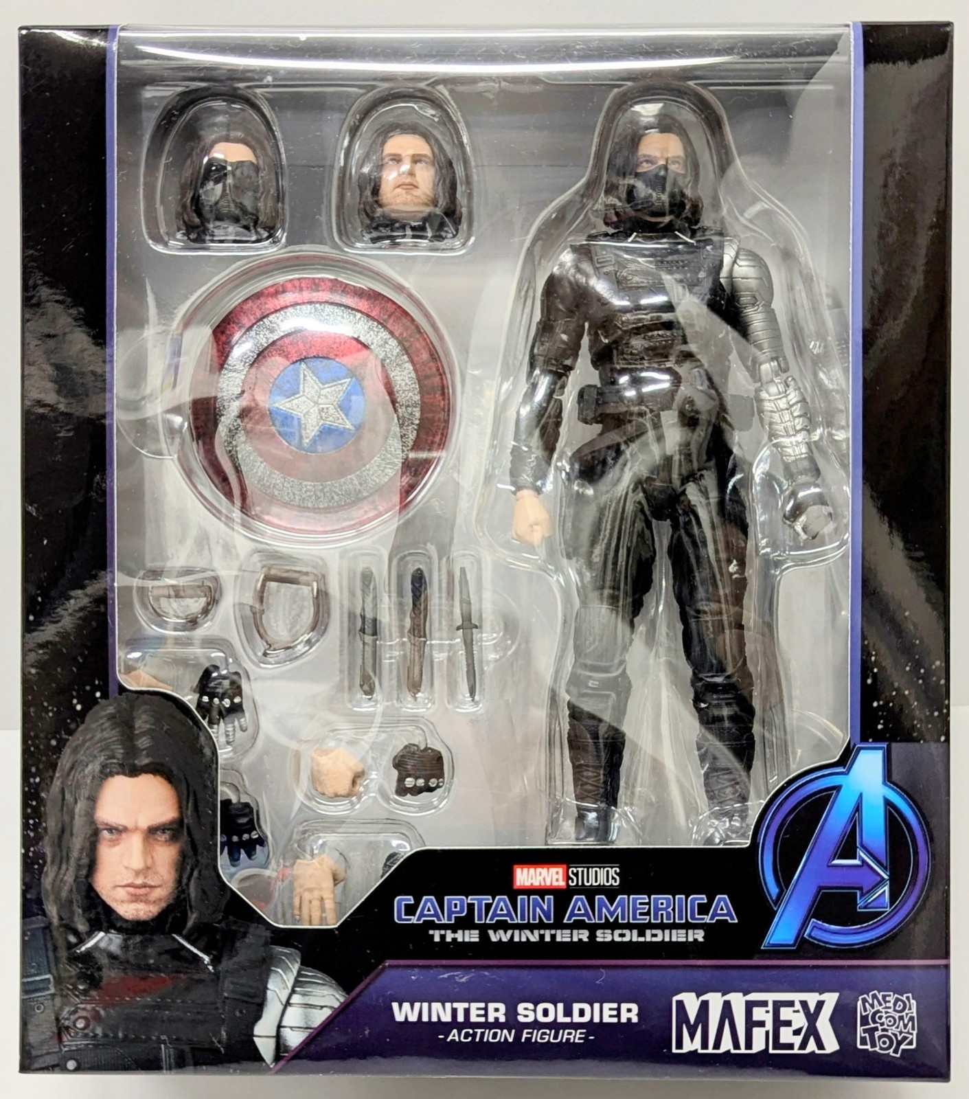 MAFEX ウィンターソルジャー No.203 MAFEX WINTER SOLDIER No.203 Medicom Toy from Japan | eBay