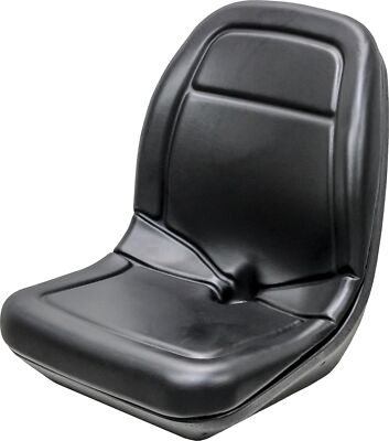 Case Skid Steer Black Bucket Seat Fits 40XT 60XT 70XT 75XT 85XT 90XT ETC