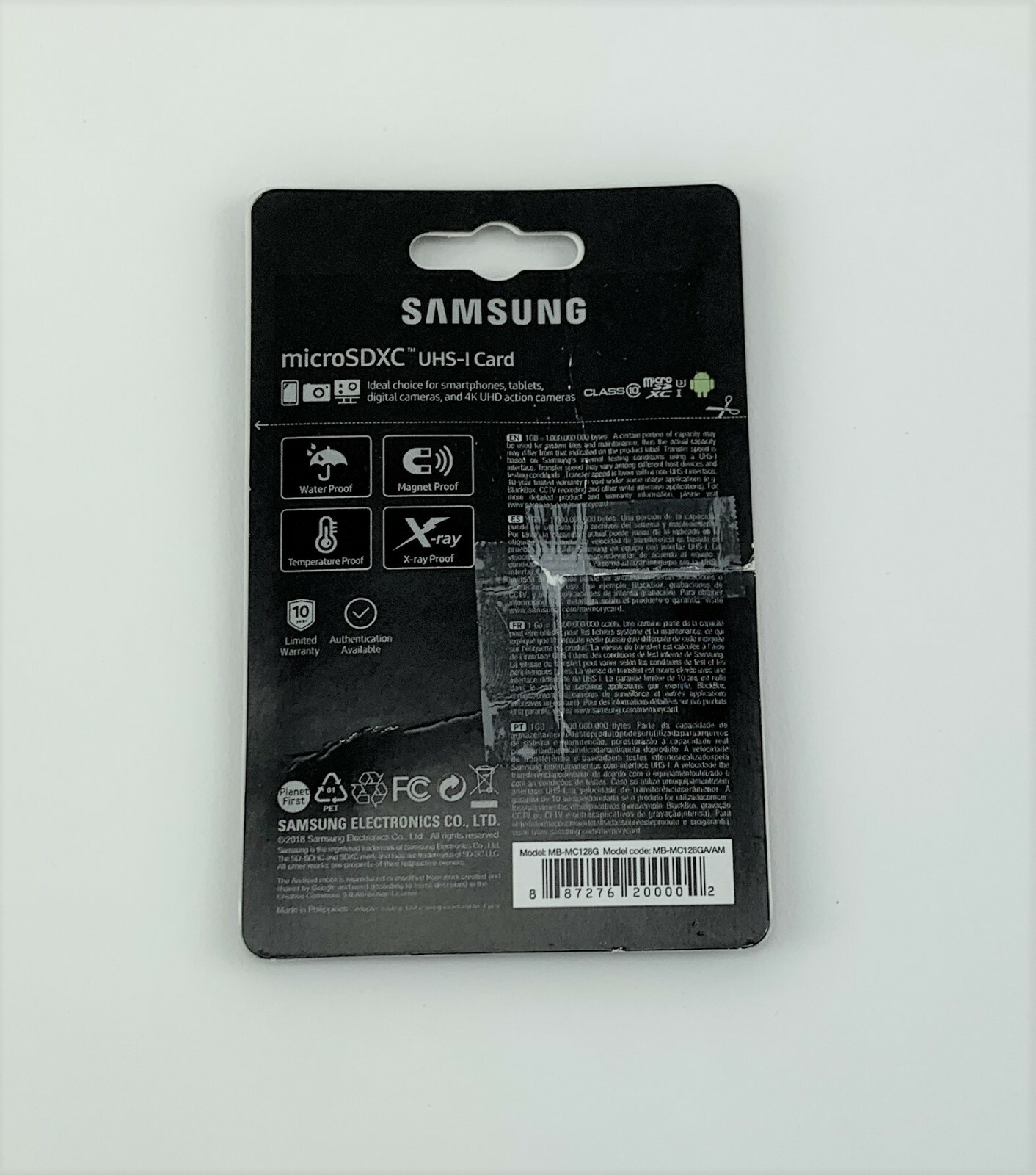 Samsung EVO Plus 128 GB microSDXC UHS-I Memory Card with SD Adapter