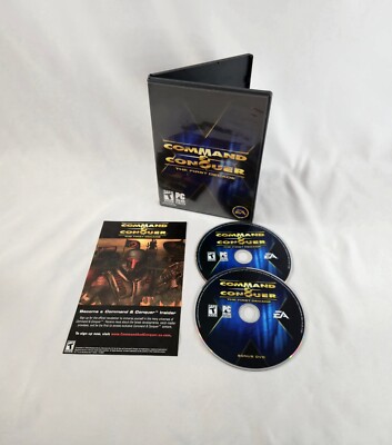 Command & Conquer The First Decade Game & Bonus DVDs + Case