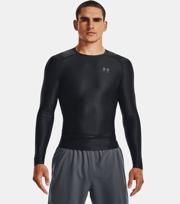 

Under Armour Iso-Chill Compression LS Training Футболка Мужская черный/серый, Under Armour Iso-Chill Compression LS Training T-Shirt