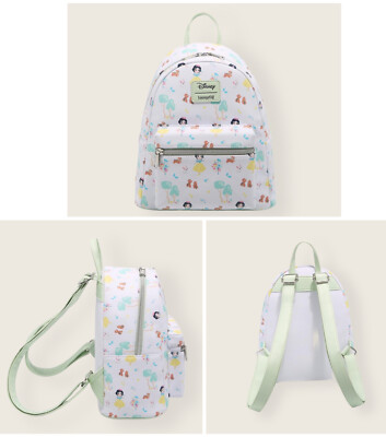 Loungefly Disney Snow White & The Seven Dwarfs Chibi Art Mini Backpack