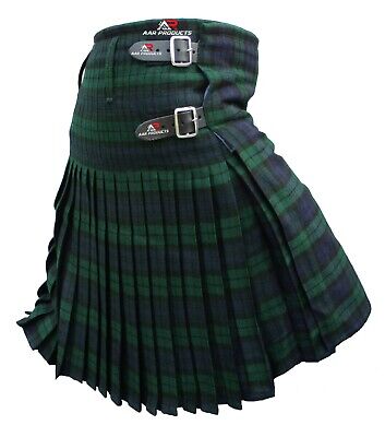 Mens Kilt Scottish Tartan Kilts Highland Casual Wear 4 Acrylic Tartans AAR