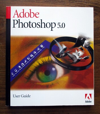 Adobe Photoshop 5.0 Manual Book for Window/Macintosh (New)