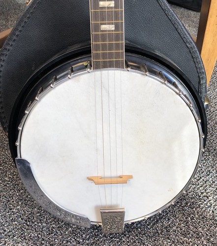 Vintage Roy Smeck Harmony 5-String Banjo