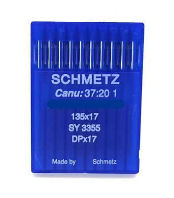 10 SCHMETZ 135X17 DPX17 SY3355 INDUSTRIAL SEWING MACHINE NEEDLES WALKING FOOT